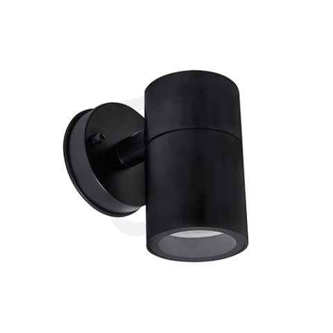 Nástěnná venkovní lampa GORDON GU10 max. 7W IP54 černá Ideus 03936