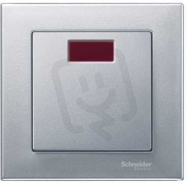 Schneider MTN570360 Kryt sensoru TELE, System M, alu