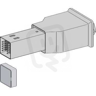 Schneider KBB40ABD44EW Koncová napájecí skříň 40A pravá