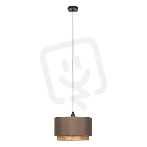 Závěsné svítidlo MARCHENA 1xE27 cappuccino/černá 40W IP20 EGLO 390118