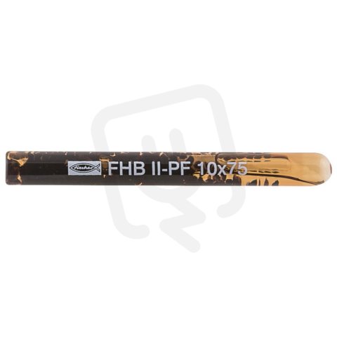 Chemická patrona dvouminutová (rychle tvrdnoucí) FHB II-PF 10x75 FISCHER 507999