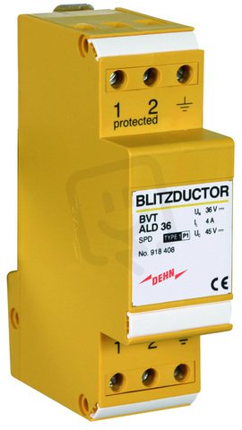 Dehn 918408 BVT ALD 36 Kombinovaný svodič přepětí BLITZDUCTOR VT