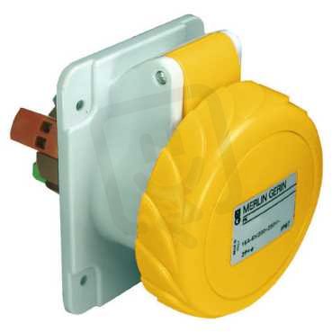 Schneider PKY16G715 Zásuvka vest.Fast connect rovná 16A 3P+N+PE 100-130V IP44
