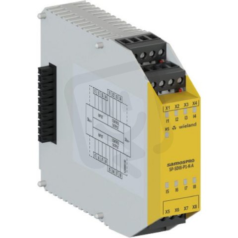 Rozšiřující modul 8 vstupů SP-SDI8-P1-K-A pro SP-COP WIELAND R1.190.0050.0