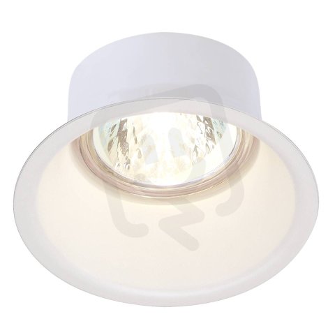SLV HORN 1 vestavné svítidlo QPAR51 kulaté bílé matné 50W vč. upínacích pružin
