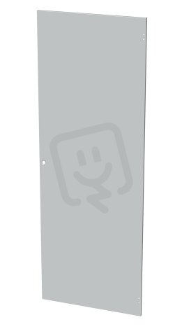 Dveře plechové pro LC-50, 45U, šířky 800, plné, RAL 7035, 1-bodový zámek