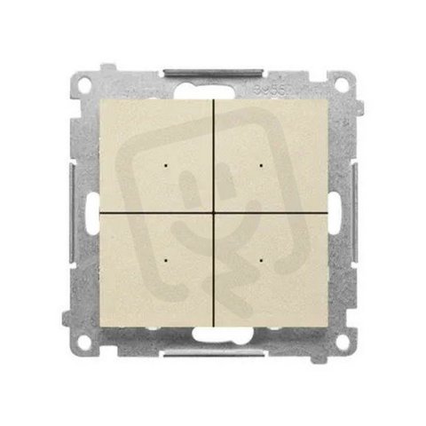 TENB1W.01/144 Ovladač tlačítkový baterio