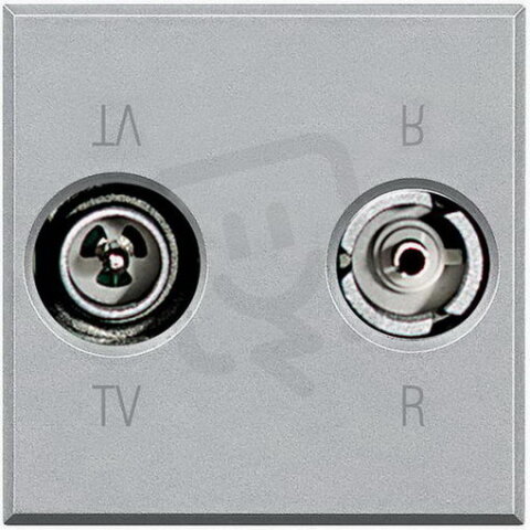Legrand HC4213D BTAX ZÁSUVKA TV/RD 2M HLINÍK