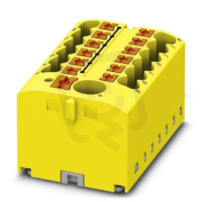 PTFIX 6/12X2,5 YE Blok rozvodek 3273358