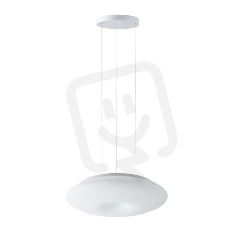 Závěsné LED svítidlo se skleněným stínidlem SATURN LE2 31W IP20 DALI 4K bílá