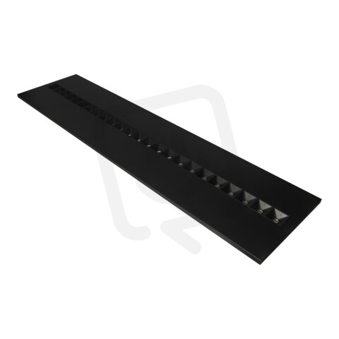 Panelové svítidlo LEDVANCE PANEL LOUVER 1200 V 27.5W 840 U16 BK