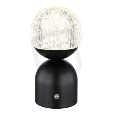 Stolní svítidlo JULSY černá aku. 12V, 173lm, 2700-6500K GLOBO 21007S