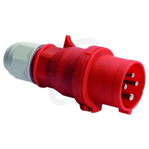 Vidlice se změnou fáze 32A 4p 400V IP44 6h Quick-Connect BALS 22055