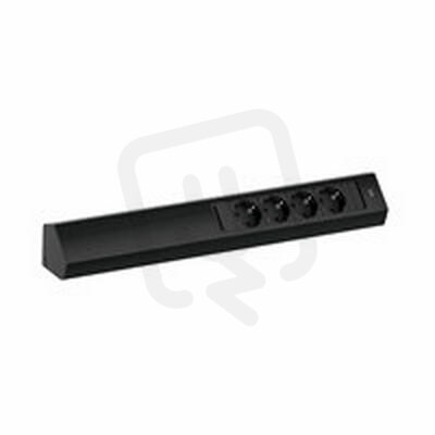 CASIA 2 4xCEE7/3 2,0m wire ferrules bk