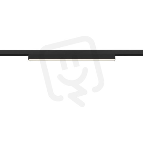 SLV IN-LINE 44 48V TRACK, opál, DALI, spot, černý 14W, 1450lm, 4000K, CRI90, 95°