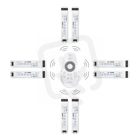 RF stmívač jasu - přijímač k vícekanálovému ovladači - ML-113.019.90.0