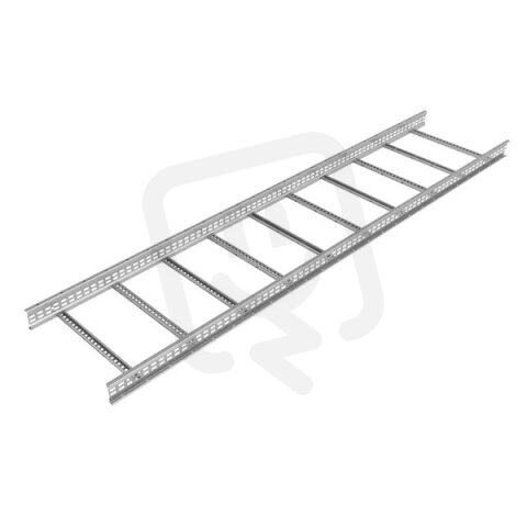 Plochý kabelový nosník - žebřík, 110 x 450 x 3000 mm, žárově zinkováno
