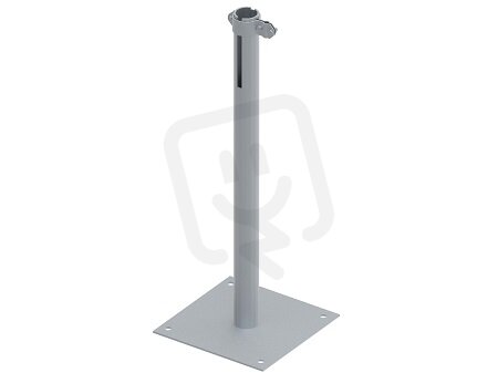 Kovový podstavec jímací tyče průměr 40mm, 250x150x50mm, StZn GROMTOR 511112