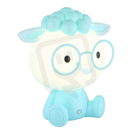 Stolní lampa SHEEPY modrá 1W 3000K GLOBO 21760B