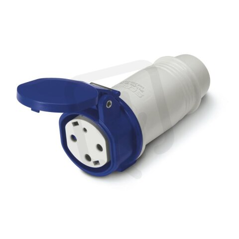Spojka TYP ,,3A" 2P+E IP44 16A 200-250V AC SCAME 200.01643