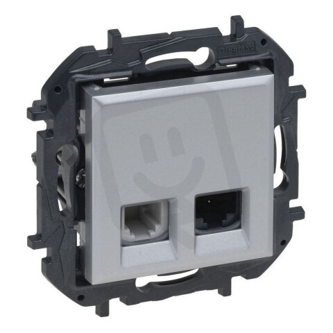 NILS-RJ11+RJ45 C6 UTP HLINÍK LEGRAND 863356B