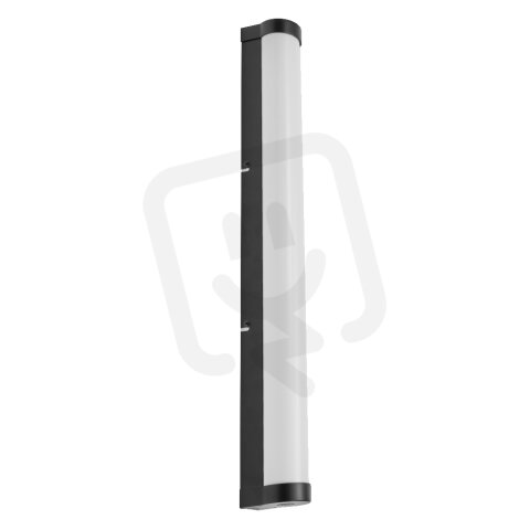 Obris Tube Frost Glass 60CM Click CCT DIM IP44  Black OSRAM 4099854450686