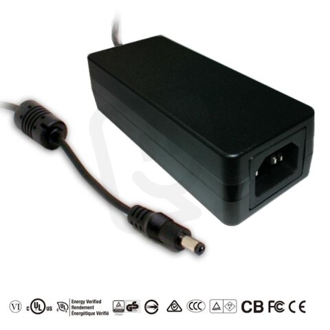 Stolní adaptér 30W 5V 6000mA MEAN WELL GST60A05-P1J