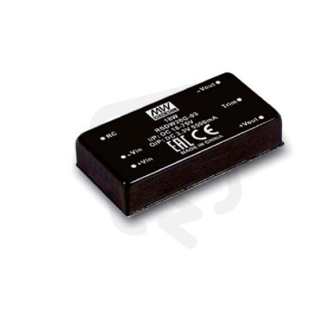 Měnič DC/DC 20W 5V 4000mA MEAN WELL RSDW20H-05
