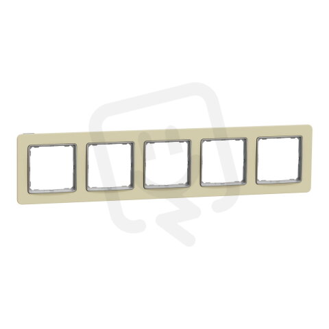 Rámeček pětinásobný, Pískovec,Sedna Design/Elements SCHNEIDER SDD392805