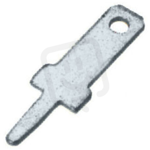 Letovací plochý kolík cínovaný 2,8x0,5mm LRC 25 T