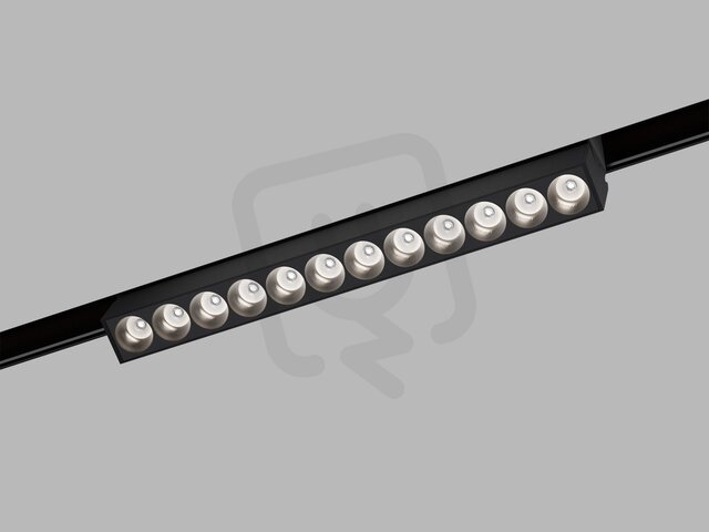 Lištové svítidlo LED2 MAGLASER III TILT, B DALI TW 12W 2700K-6500K UGR černá