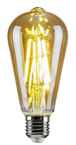 Světelný zdroj Filament LED, E27 ST64, 10W, 1380lm, 3000K RABALUX 79226