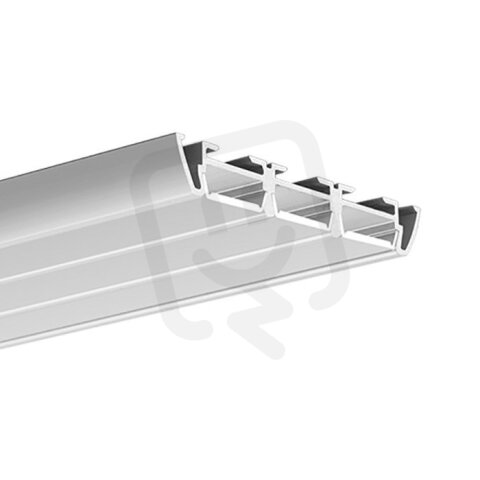 LED hliníkový profil KLUŚ TRIADA stříbrná 2m /B4476_2m/ ALUMIA A04476A_2
