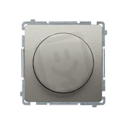 Otočný stmívač pro stmívatelné LED 230VAC, 2-250W, Satén BMS9L.01/29