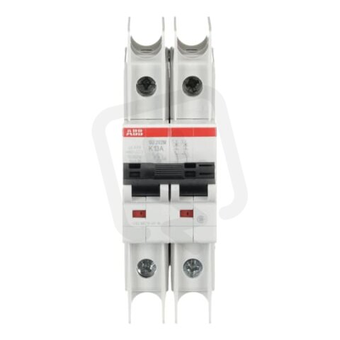 ABB SU202M-K13 jistič char. K 10kA 13A 2P  dle UL489 a CSA 22.2 No. 5