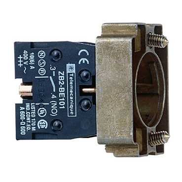 Schneider ZB2BZ104 SPÍNACÍ JEDNOTKA S UPEVNĚNÍM