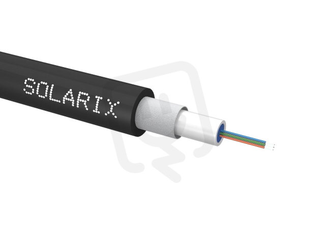 Univerzální kabel CLT 4vl 50/125 LSOH Eca OM2 černý SOLARIX 70294045
