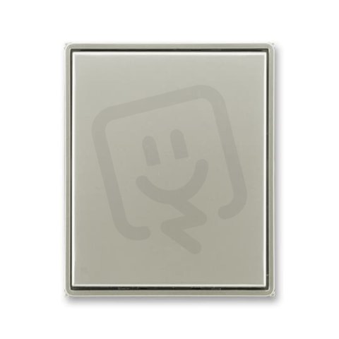 Kryt stmívače s krátkocestným ovládáním 3299E-A00100 32 starostříbrná Time ABB