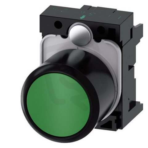 3SU1200-0EB40-0AA0 tlačítko, kompaktní,