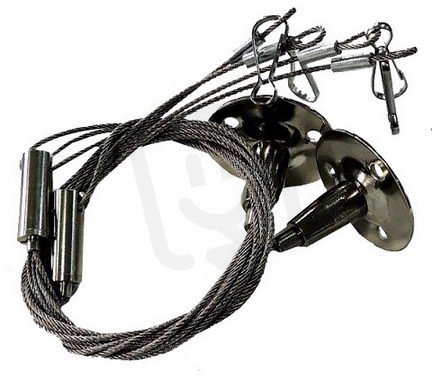Závěsné lanka ROPES VIRGO PROFI GREENLUX GXLS391