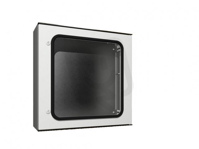 KS Skříň plast. 600x600x200mm, RAL7035