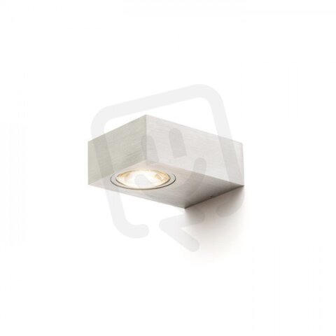 KORSO I nástěnná česaný hliník 230V LED 5W 120° IP54 3000K RENDL R12829