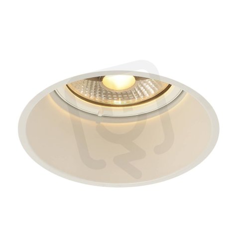 HORN-T, vestavné svítidlo, QPAR111, kulaté, bílé, max. 75 W    SLV 113171