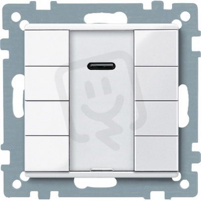 KNX tlač. panel 4-násobný plus + IČ přijímač Active System M SCHNEIDER MTN617525