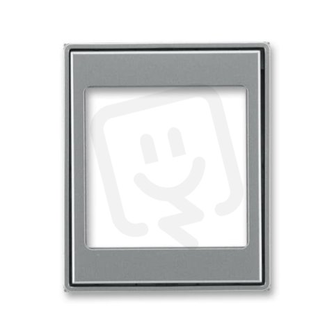 Kryt pro přístroj osvětlení s LED Profil 45 5016E-A00070 36 ocelová Time ABB