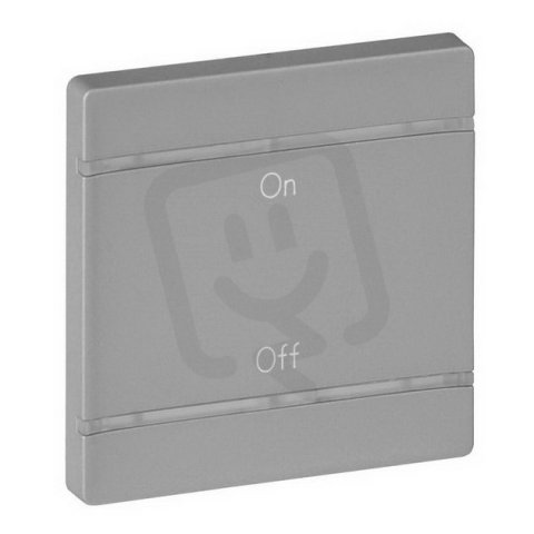 VALENA LIFE KRYT PRO MYHOME_UP ON/OFF 2MODULOVÝ HLINÍK LEGRAND 755172