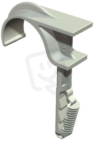 OBO 1974 16-23 Násuvná příchytka, jednonásobná 16-23mm, světle šedá Polyamid, PA