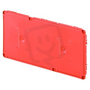 Gewiss GW48008P  Ochranný štít pro rozbočovací krabice pro PT 8, 392x152mm