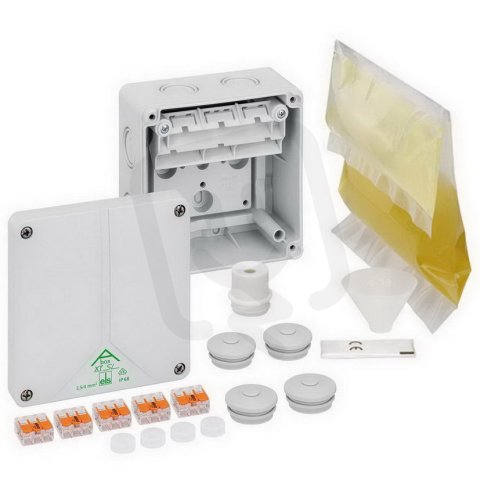 Spojovací krabice Abox XT SL 2,5/4mm2 šedá IP68 SPELSBERG 49280501