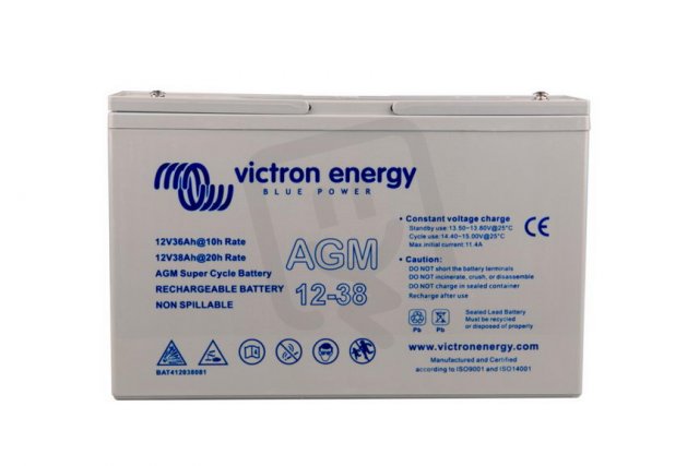 Solární baterie Victron Energy AGM Super Cycle 38Ah